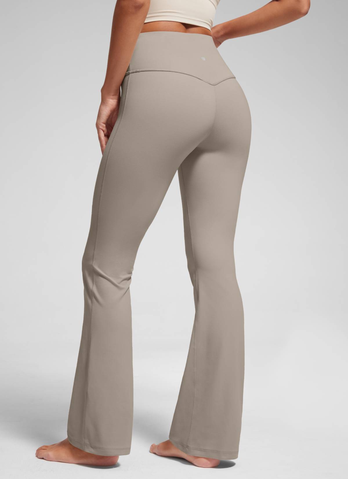 Butterluxe Mataas na Baywang na Maluwag na Paa na may Bootcut na may Bulsa na Leggings 31