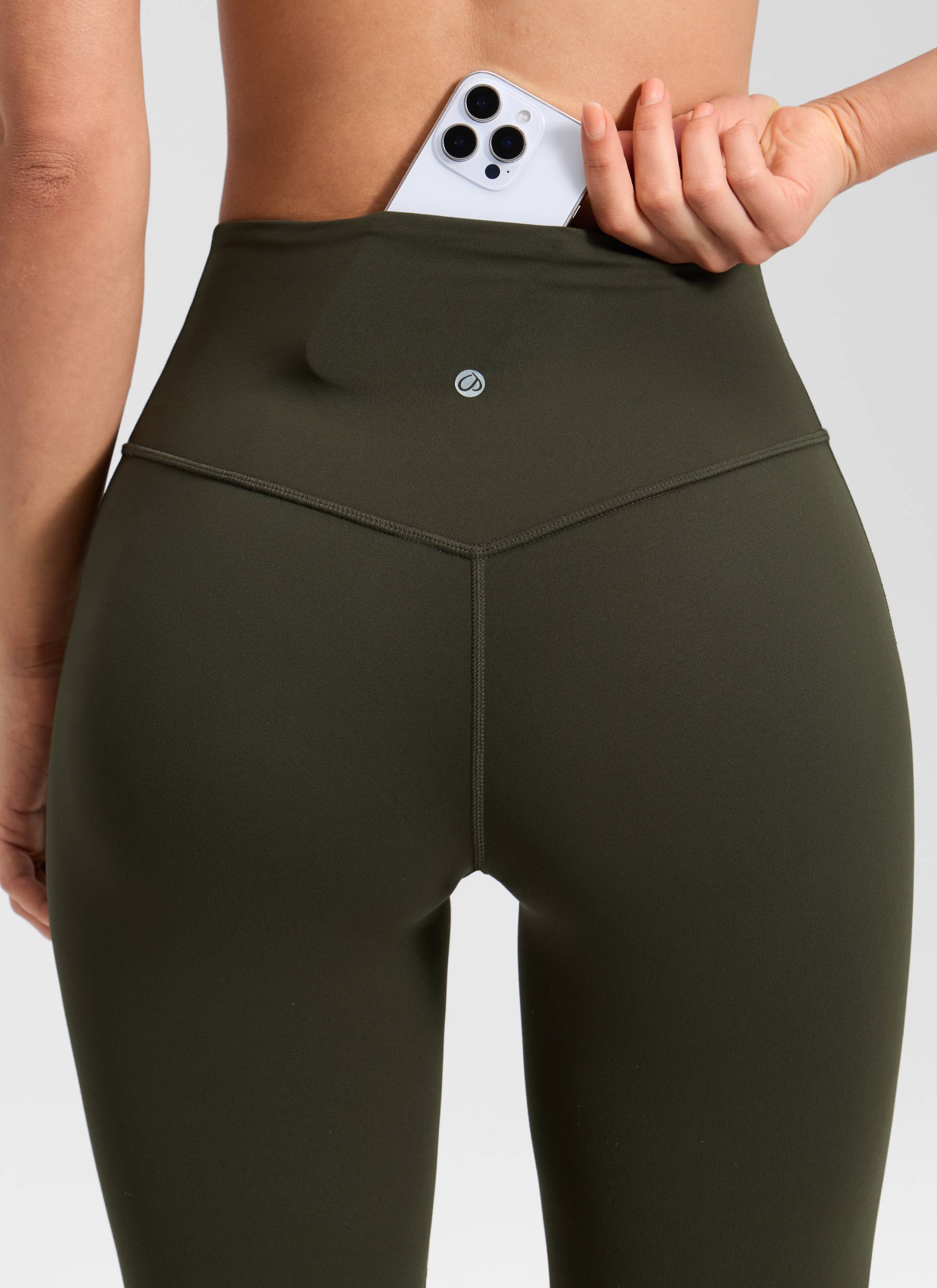 Butterluxe Mataas na Baywang na Maluwag na Paa na may Bootcut na may Bulsa na Leggings 31