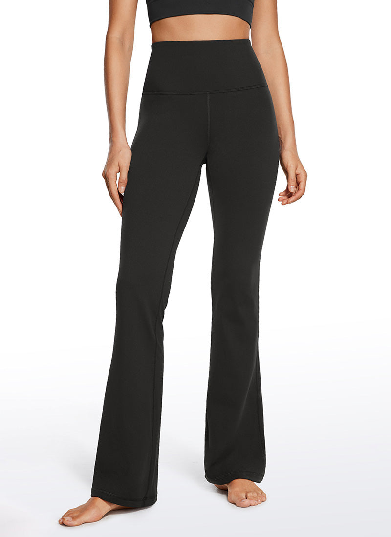 CRZ YOGA Pambabae Butterluxe Mataas na Baywang na Flare Leg Bootcut Leggings 32