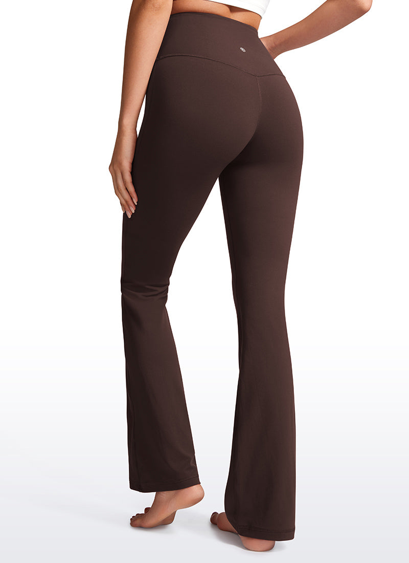 CRZ YOGA Pambabae Butterluxe Mataas na Baywang na Flare Leg Bootcut Leggings 32