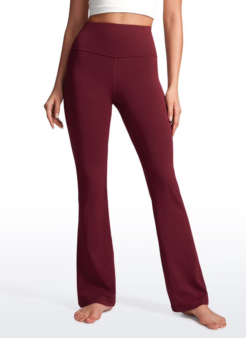 CRZ YOGA Pambabae Butterluxe Mataas na Baywang na Flare Leg Bootcut Leggings 32