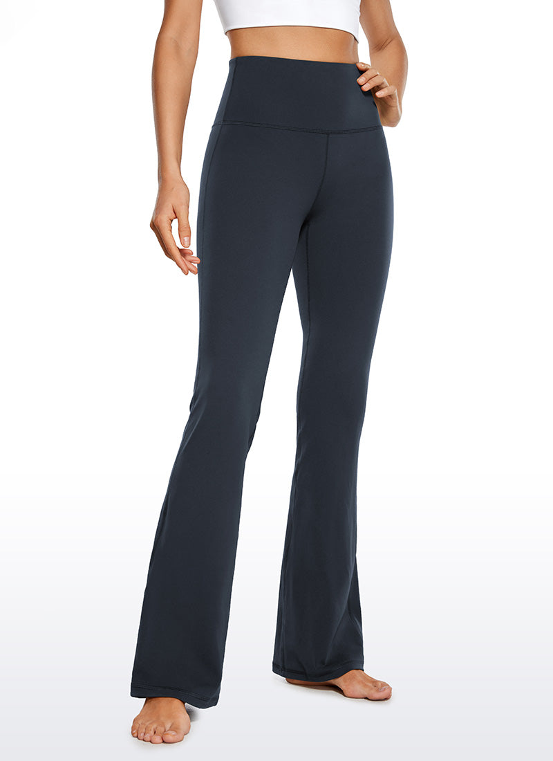 CRZ YOGA Pambabae Butterluxe Mataas na Baywang na Flare Leg Bootcut Leggings 32