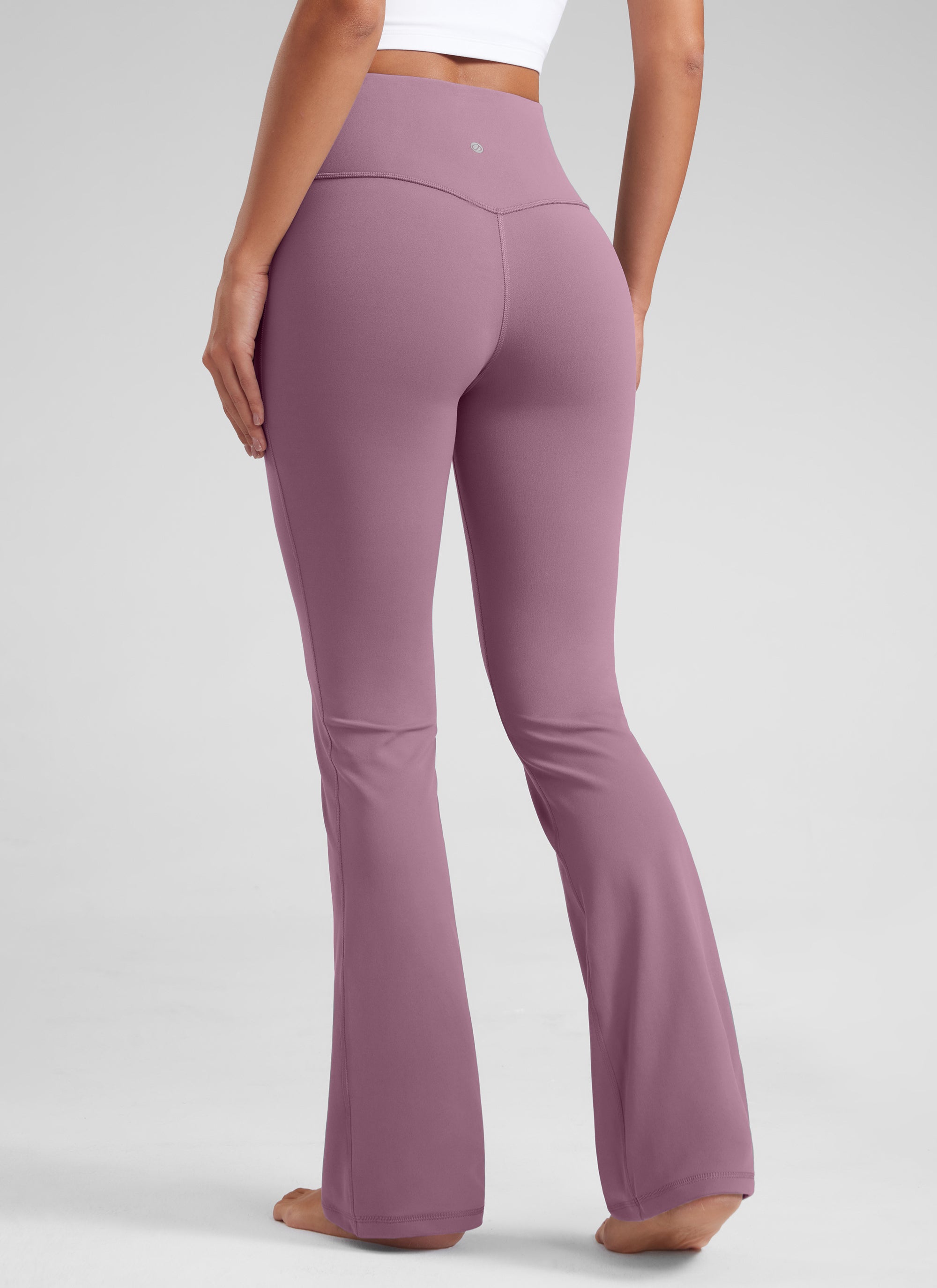Butterluxe Mataas na Baywang na Maluwag na Paa na may Bootcut na may Bulsa na Leggings 31