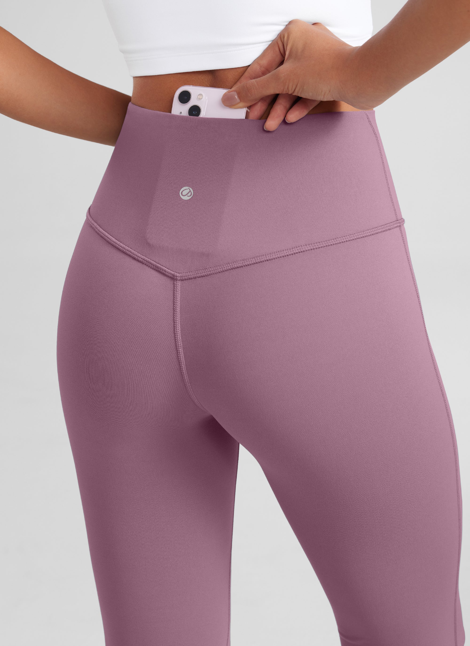 CRZ YOGA Pambabae Butterluxe Mataas na Baywang na Flare Leg Bootcut Leggings 32