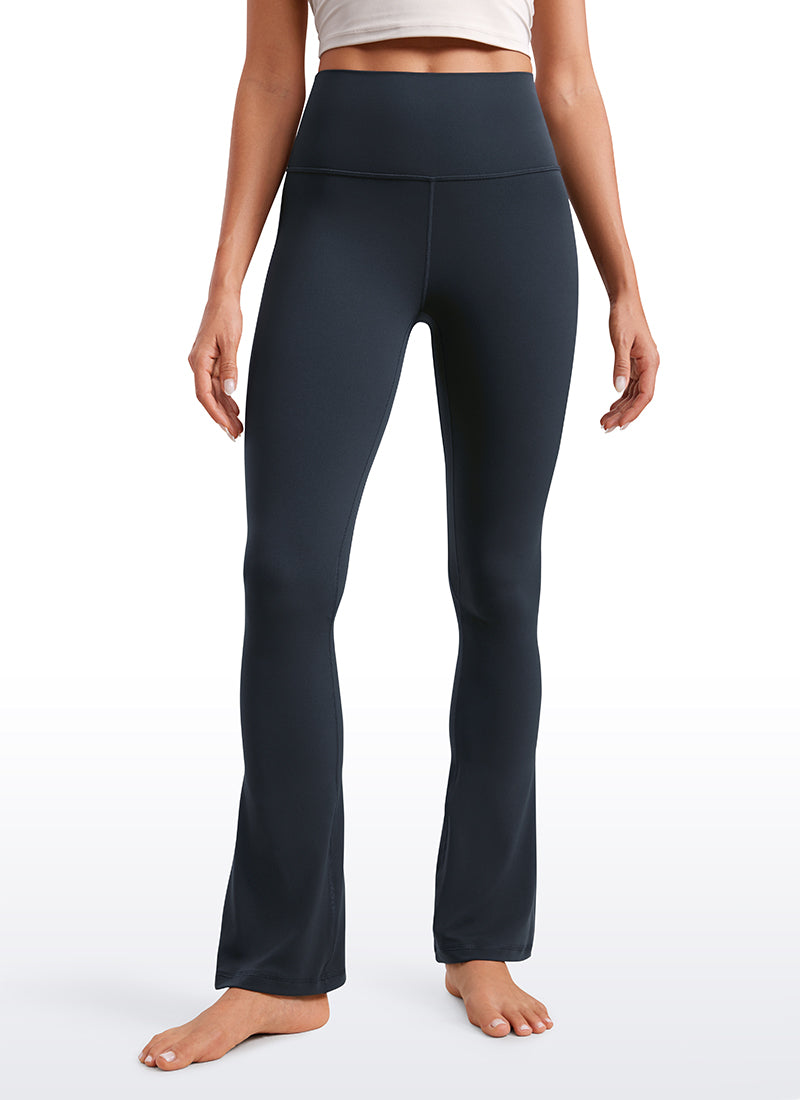 CRZ YOGA Babae Butterluxe Mini Flared Leggings na may Mataas na Baywang at Bulsa 30