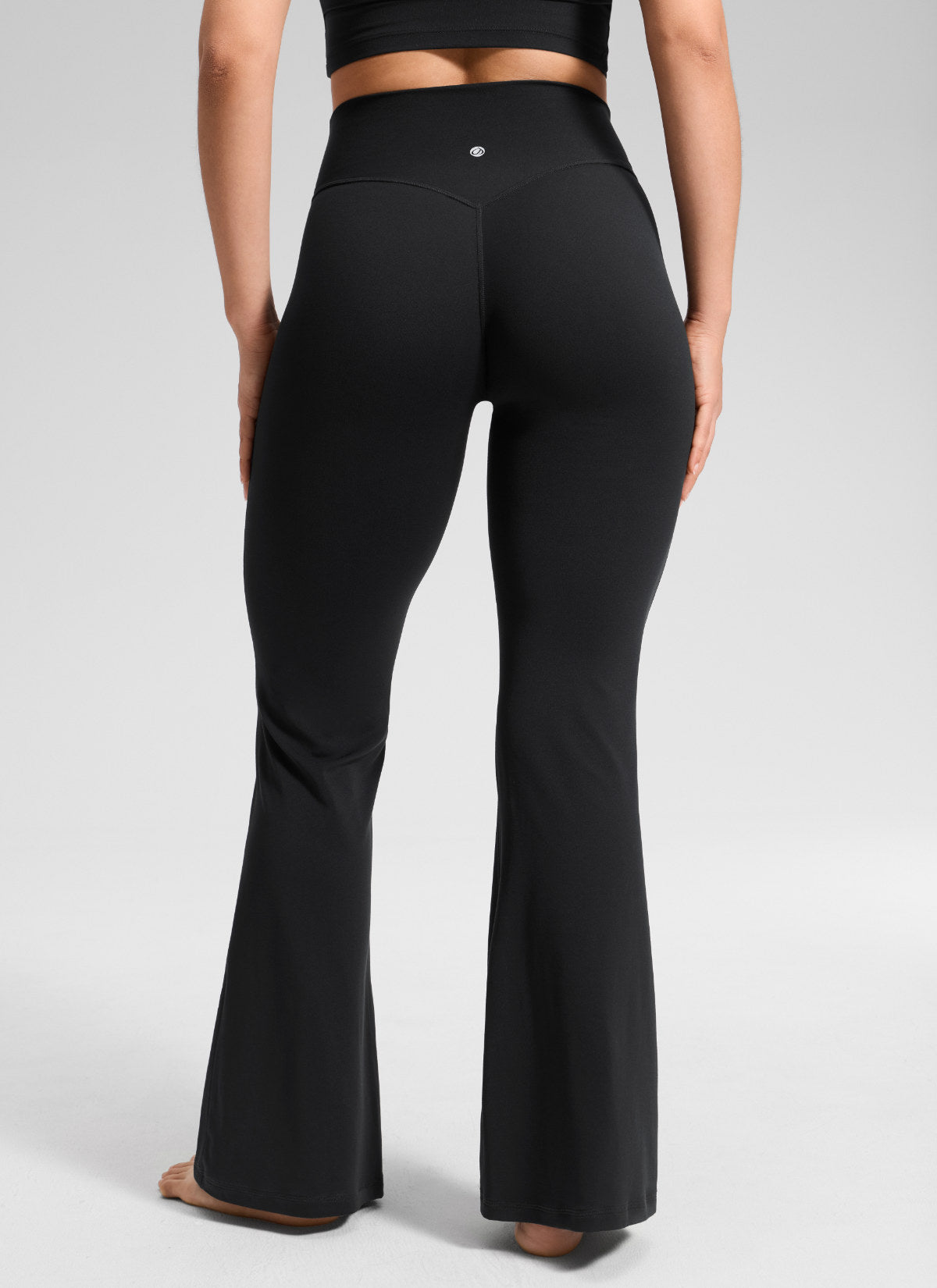 CRZ YOGA Pambabaeng Softretch High Rise Walang Tahi sa Harap Flare Legging 29