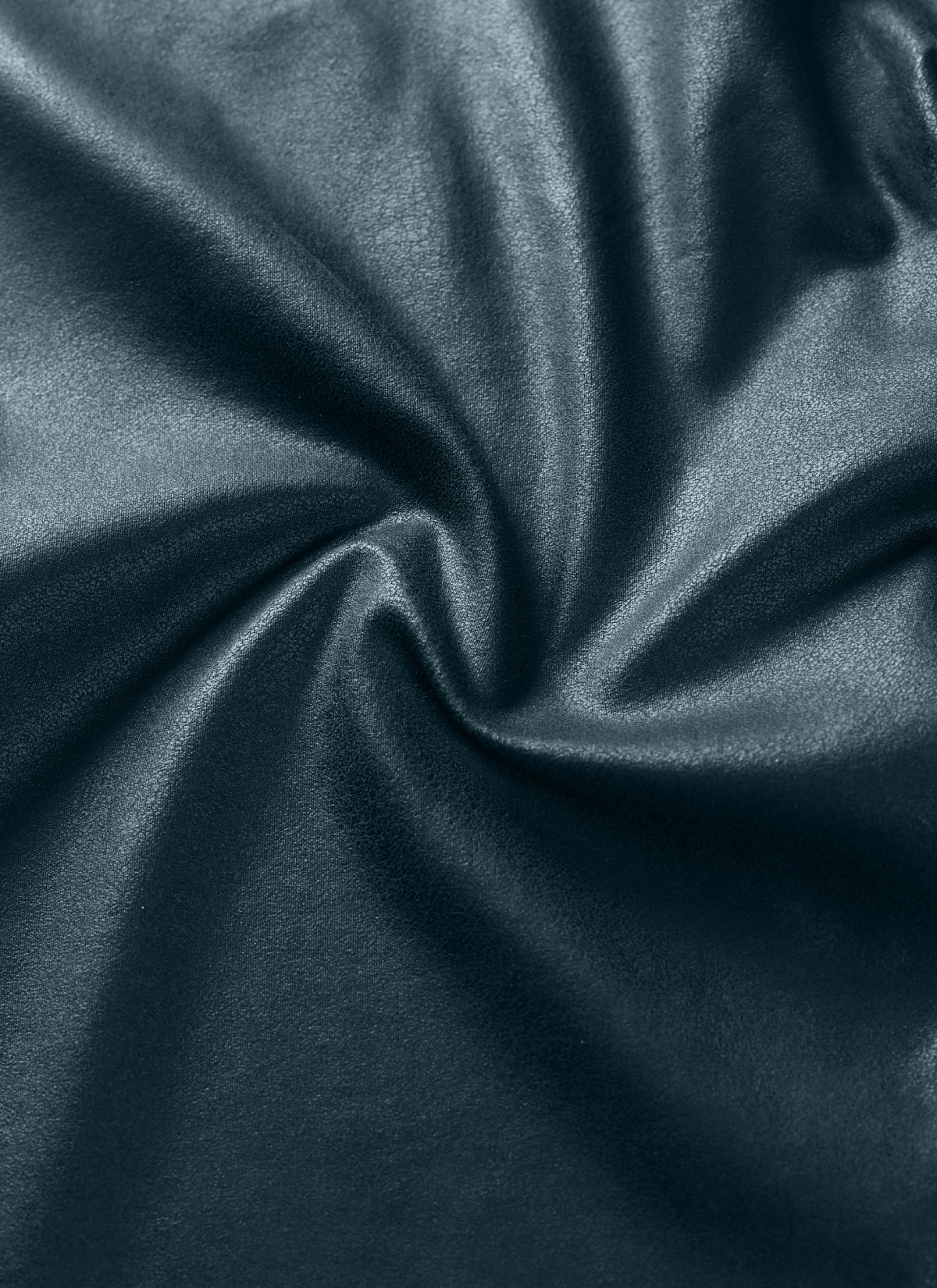 CRZ YOGA Babae Butterluxe Matte na Pekeng Leather na Leggings na 25'' Forest Dark Green Foil na Disenyo