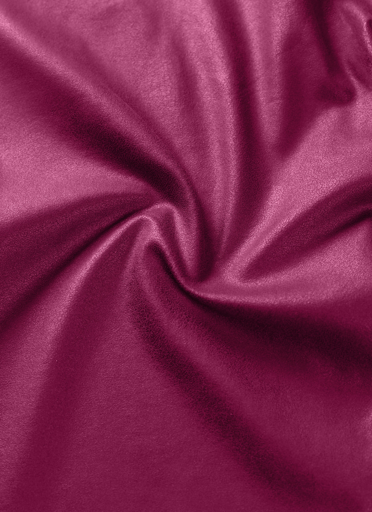 CRZ YOGA Babae Butterluxe Matte na Pekeng Leather na Leggings na 25'' Magenta Purple na Klasikong Disenyo